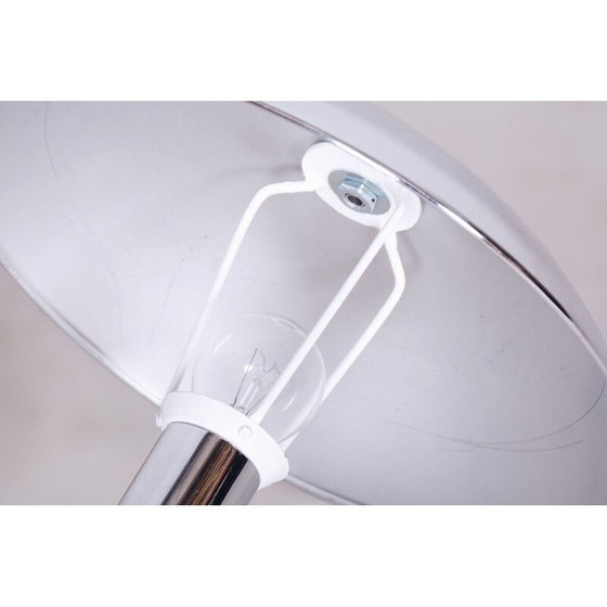 Image 1 of Vintage Art Deco Tischlampe aus Chromstahl, Tschechoslowakei 1930