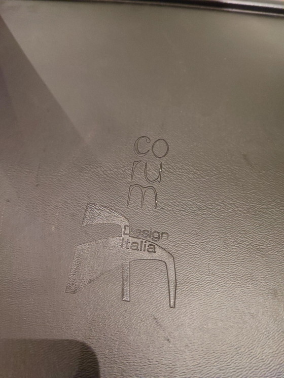 Image 1 of 2x Italia Corum Design Lederstühle