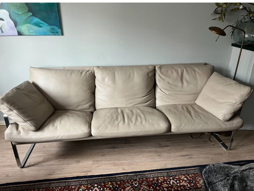 Schönes Ledersofa von Knoll