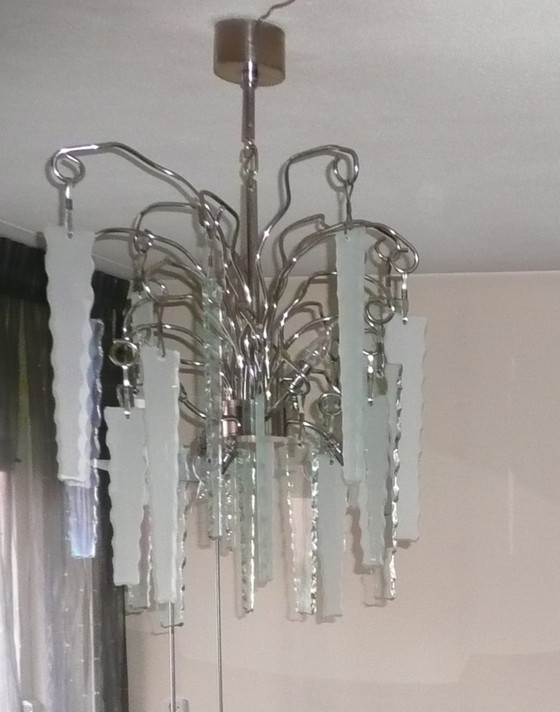 Image 1 of Marke & van Egmond Behind Milchglas-Hängelampe