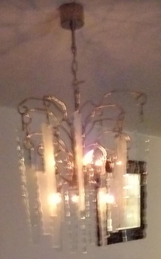 Image 1 of Marke & van Egmond Behind Milchglas-Hängelampe