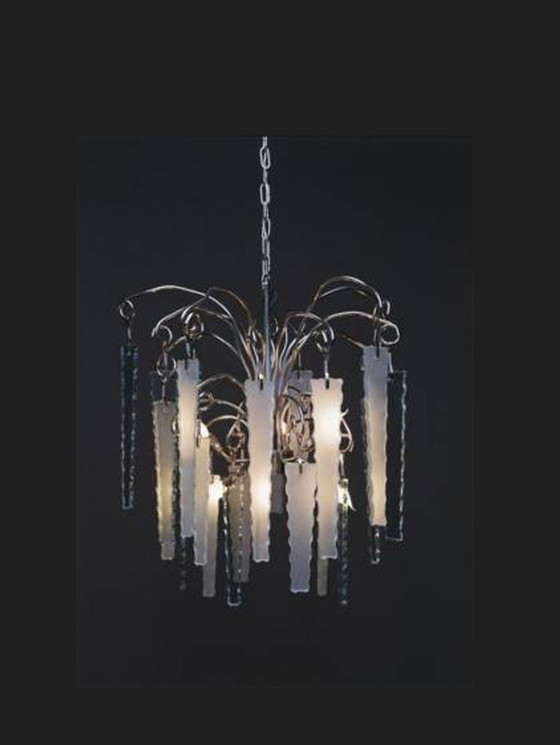 Image 1 of Marke & van Egmond Behind Milchglas-Hängelampe