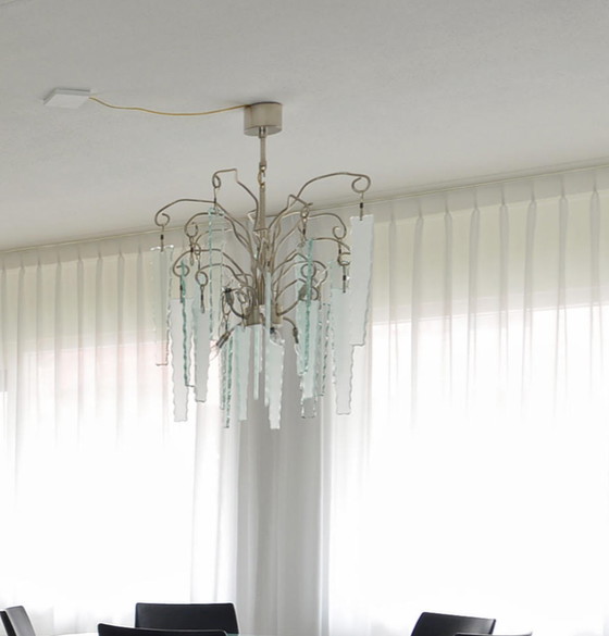 Image 1 of Marke & van Egmond Behind Milchglas-Hängelampe