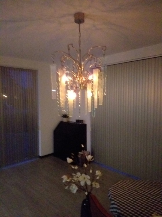 Image 1 of Marke & van Egmond Behind Milchglas-Hängelampe