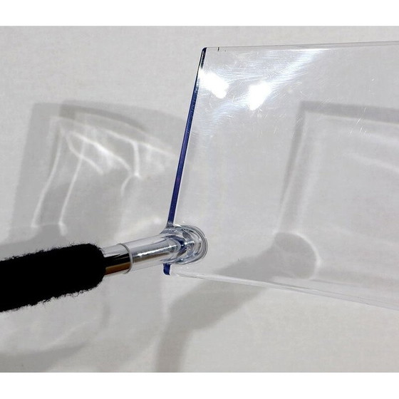 Image 1 of Vintage-Bürostuhl aus verchromtem Metall