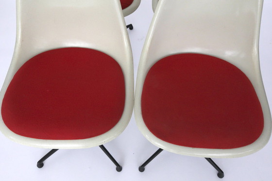 Image 1 of 4x Herman Miller La Fonda Stühle von Charles & Ray Eames