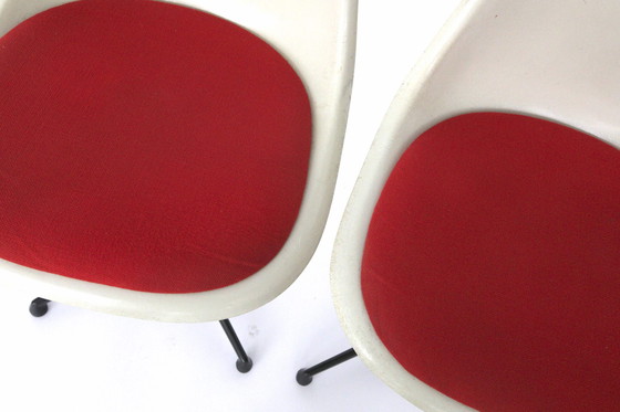 Image 1 of 4x Herman Miller La Fonda Stühle von Charles & Ray Eames