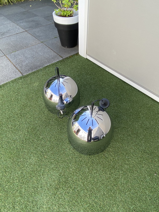 Image 1 of 2 Stück vintage Stab-Leuchten