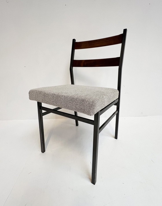 Image 1 of Pallisander Holz Esszimmerstuhl von Brabantia, 1960'S