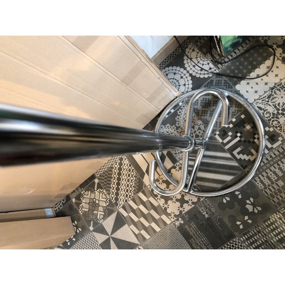 Image 1 of Vintage Kleiderbügel aus verchromtem Metall und Bakelit, 1940