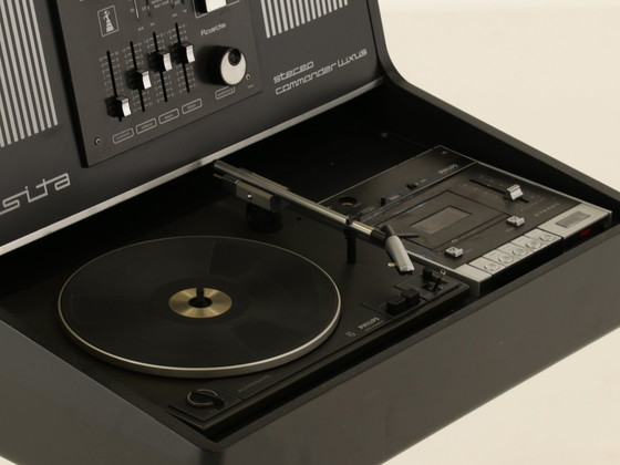 Image 1 of Rosita Commander Luxus Stereo Schwarz Edition Von Thilo Oerke Für Rosita, 1970S