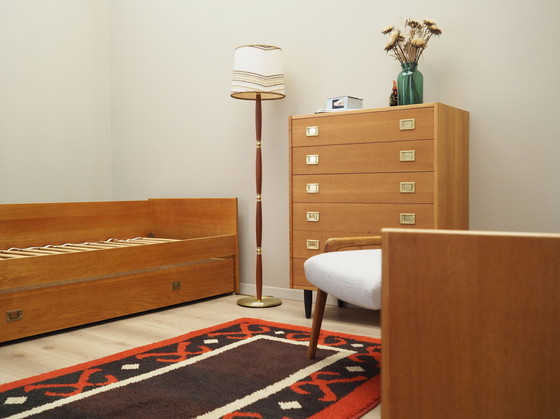 Image 1 of Eschenbett, Dänisches Design, 1970er Jahre, Produktion: Dänemark