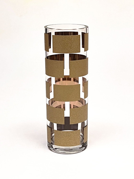 Image 1 of Vase "Lara Oro" Design Defne Koz für Hvc Egizia von Sottsass Associati