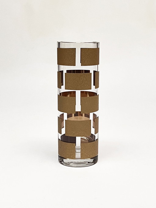 Vase "Lara Oro" Design Defne Koz für Hvc Egizia von Sottsass Associati