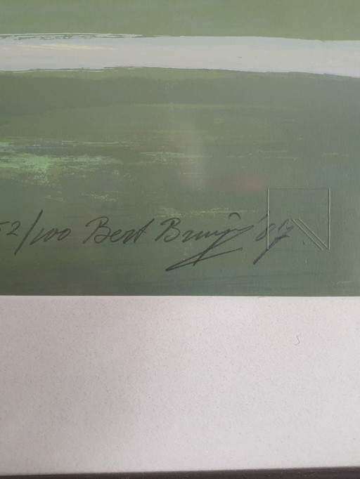 Bert Bruijn - Stadtbild bei Nacht