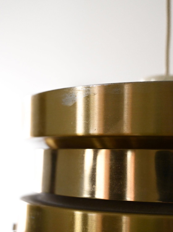 Image 1 of Skandinavische Vintage-Hängeleuchte mit überlappenden Kreisen, 1960er Jahre