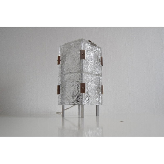 Image 1 of Klassische Glastischlampe von Josef Hejtman für Kamenicky Senov, Tschechoslowakei 1960