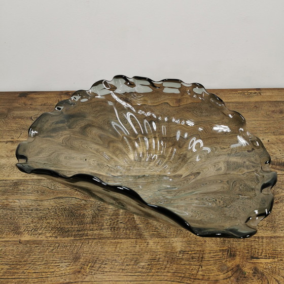 Image 1 of Italienische Glasschale, Obstschale, Servierschale XL