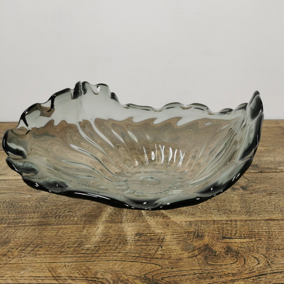 Image 1 of Italienische Glasschale, Obstschale, Servierschale XL