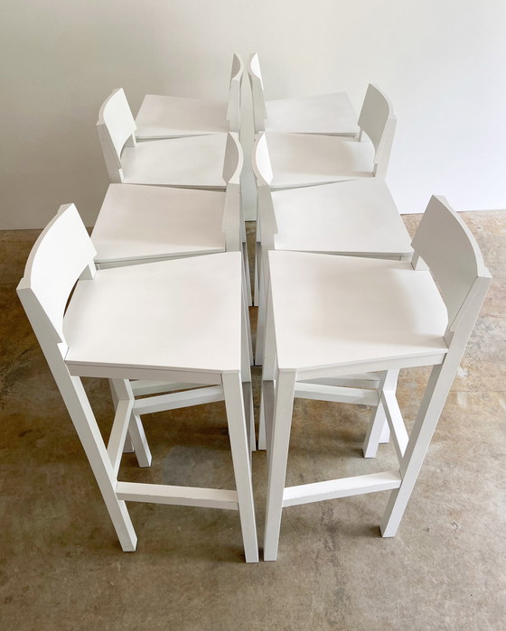 Image 1 of 6X Moooi Avl Shaker Barhocker von Joep Van Lieshout