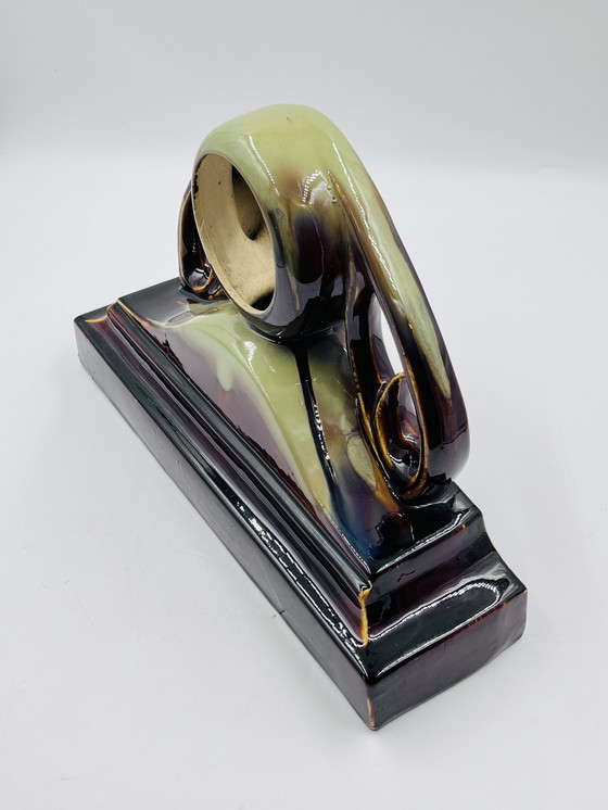 Image 1 of Lot Von 8 Thulin Art Deco Uhren Und Keramik