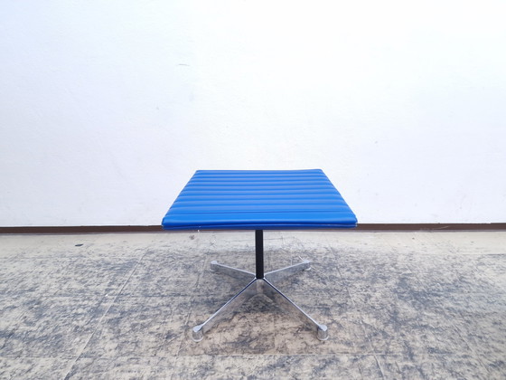 Image 1 of Hermann Miller Vitra Eames EA 116 Sessel mit Hocker Designersessel Ledersessel 