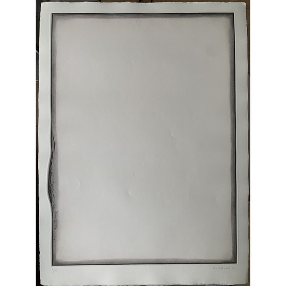 Image 1 of Alte Radierung auf Margenes 7 Papier von Erwin Bechtold, 1977