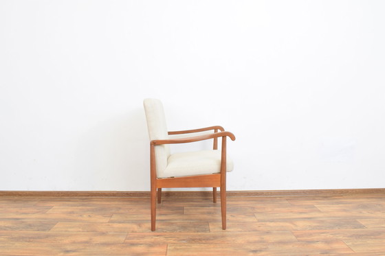 Image 1 of Mid Century Dänischer Teakholz Sessel, 1950S.