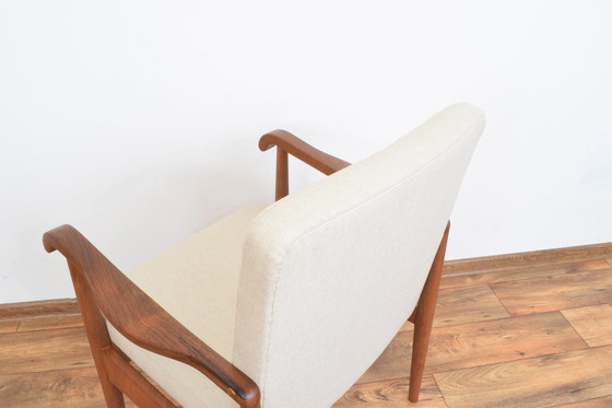 Image 1 of Mid Century Dänischer Teakholz Sessel, 1950S.