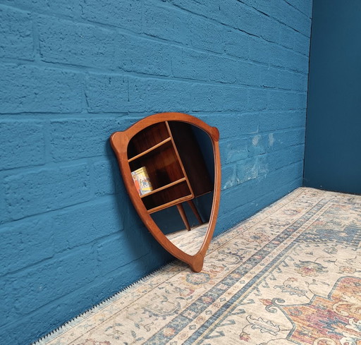 Vintage-Spiegel Teak