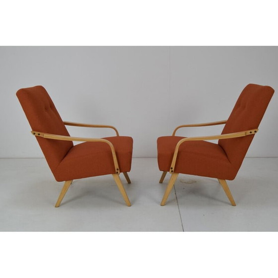 Image 1 of Paar Vintage-Sessel, Tschechoslowakei 1970
