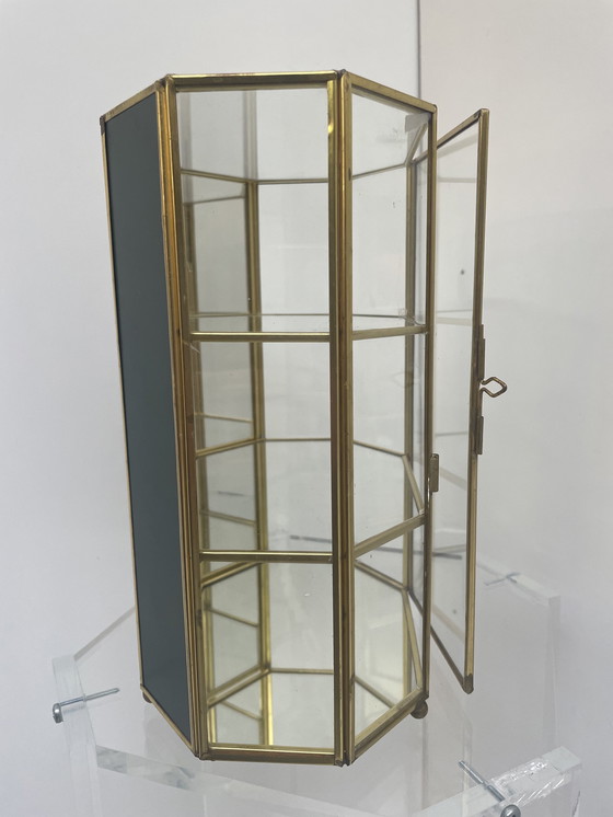 Image 1 of Vitrine aus Messing
