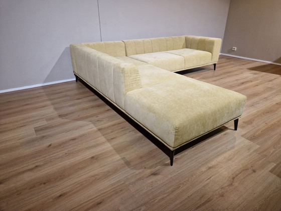 Image 1 of Neu Prominent Trevi Ecksofa Gelb Stoff Design