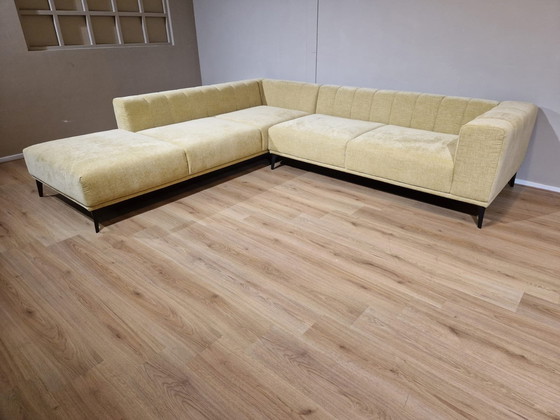 Image 1 of Neu Prominent Trevi Ecksofa Gelb Stoff Design