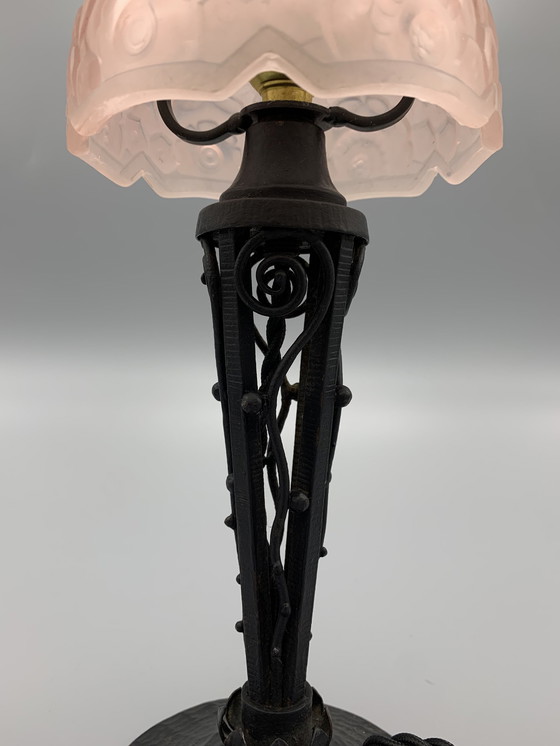 Image 1 of Hettier & Vincent Art Deco Lampe