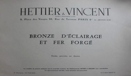 Image 1 of Hettier & Vincent Art Deco Lampe