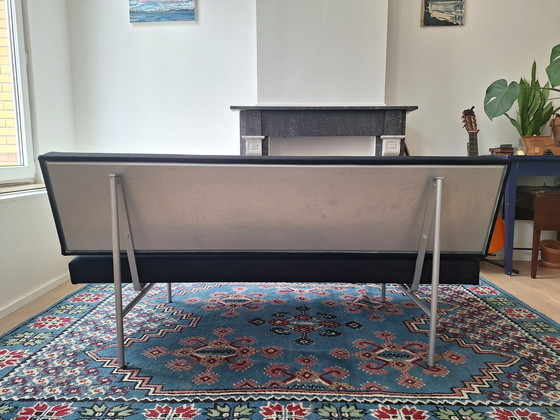 Image 1 of Gebr. van der Stroom Niederländische Originale Modell Gispen 1720 Bank A. R. Cordemeijer