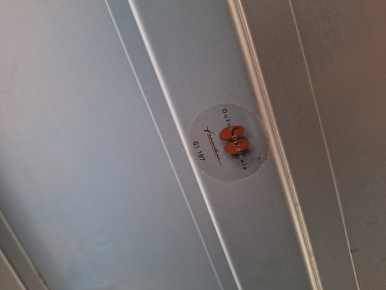 Image 1 of Gebr. van der Stroom Niederländische Originale Modell Gispen 1720 Bank A. R. Cordemeijer