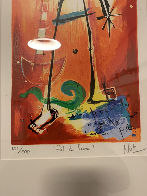 Serigraphie 2-Lüttich Angeles Nieto