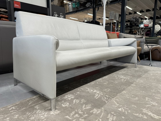 Image 1 of Leolux Felizia 3-Sitzer Sofa Hoch Grau Leder