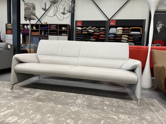 Image 1 of Leolux Felizia 3-Sitzer Sofa Hoch Grau Leder