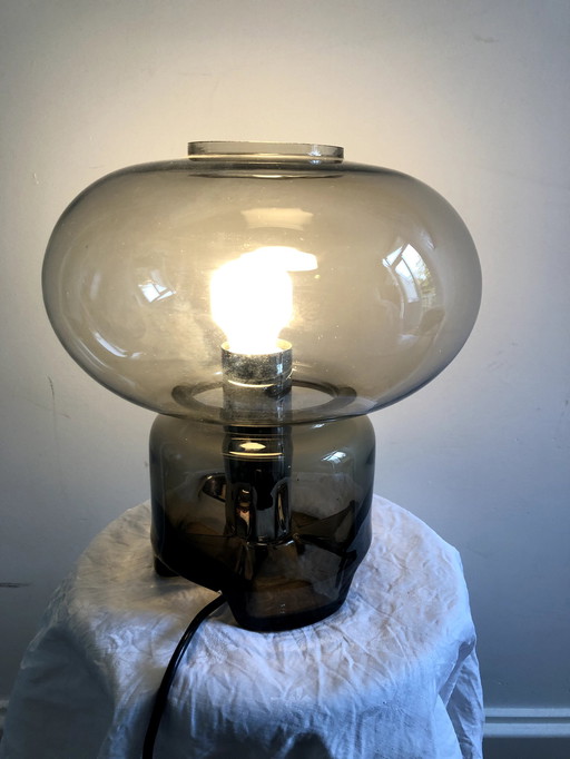 Vintage Pilz Tischlampe