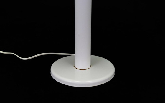 Image 1 of Weiße Nachttischlampe, Dänisches Design, 1960er Jahre, Produktion: Dänemark