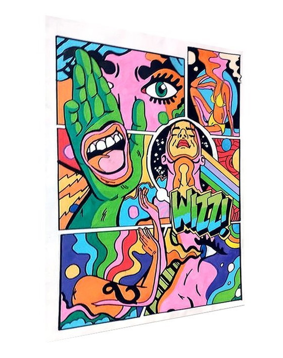 Image 1 of Gemälde - Hand - Saiko_17Mk - Pop Art - Street Art - 2022