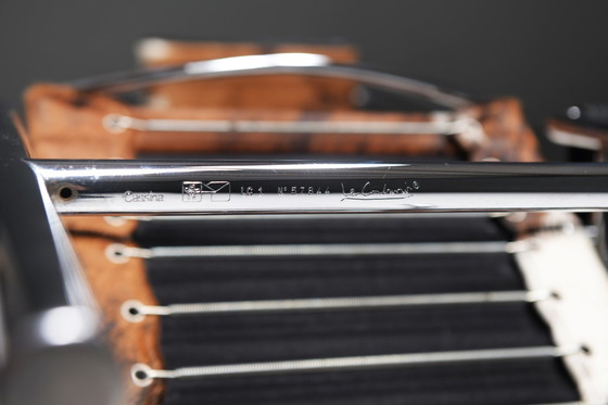 Image 1 of LC 1 Set aus Ponyfell - Le Corbusier, Jeanneret & Charlotte Perriand - Cassina