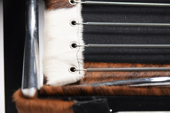 Image 1 of LC 1 Set aus Ponyfell - Le Corbusier, Jeanneret & Charlotte Perriand - Cassina