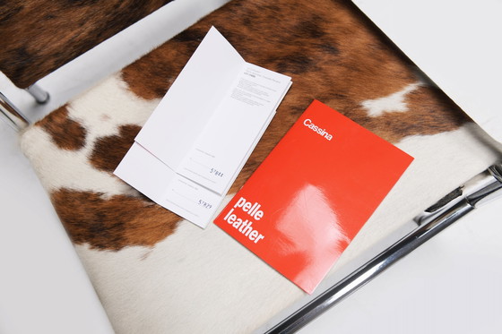 Image 1 of LC 1 Set aus Ponyfell - Le Corbusier, Jeanneret & Charlotte Perriand - Cassina