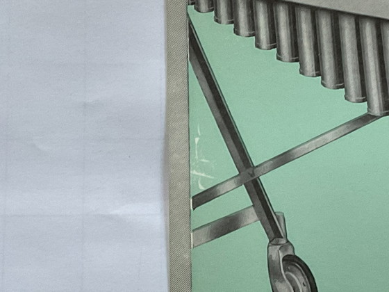 Image 1 of Vintage Poster Boosey & Hawkes – Orchesterinstrumente – Das Xylophon und die Röhrenglocken