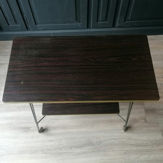 Image 1 of Mid Century Beistelltisch/Getränkewagen