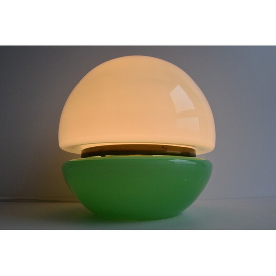 Image 1 of Vintage Glas-Tischlampe von Štěpán Tabery für Opp Jihlava, 1970er Jahre